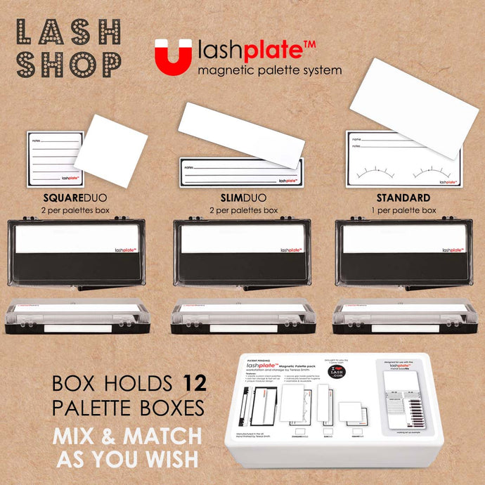 LashPlate Magnetic 12 Palette Pack