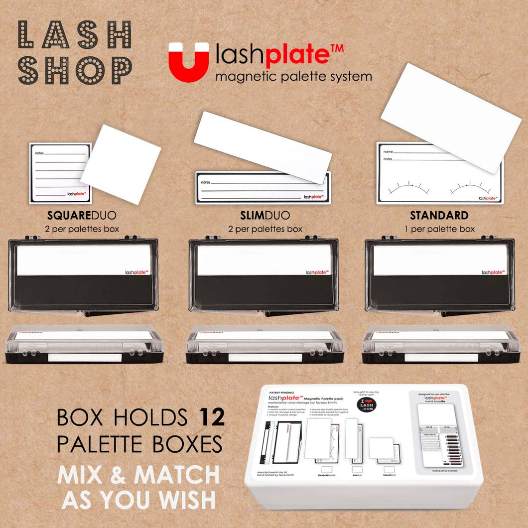 LashPlate Magnetic 12 Palette Pack